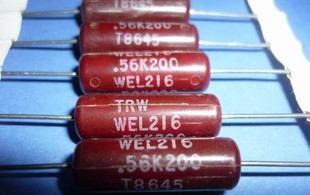8X23 200V0.56UF 薄膜电容 美国WE WEL216 西电 56K200