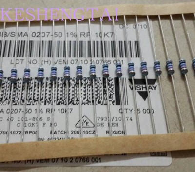 MBB02070C1072FRP00  600mW SMA0207 10.7k 金属膜电阻器 Vishay