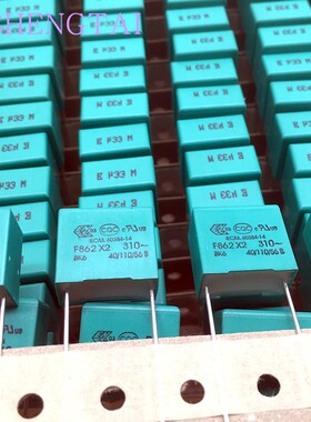 F862BS334M310R  薄膜电容器 F862  310VAC 0.33UF X2  KEMET