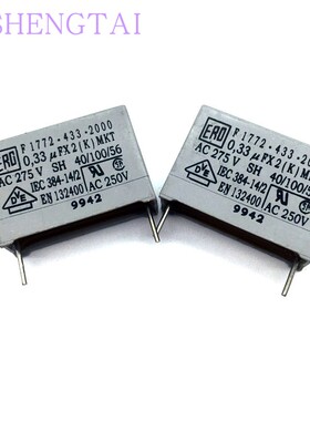 F1772-433-2000 安规电容330N 275V0.33uF 334 10% X2 ERO 22.5mm