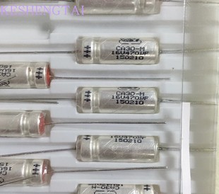银钽电解电容 轴向钽电容 胆机阴极电容 16V470UF 普军级 CA30