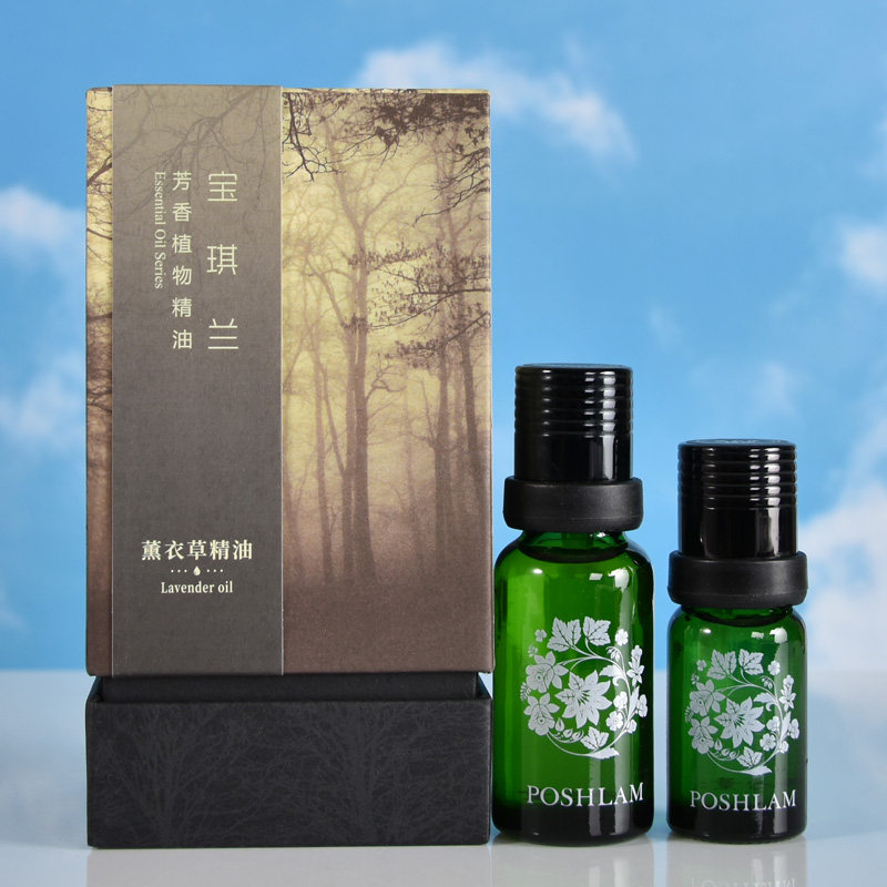 POSHLAM宝琪兰薰衣草精油10ml+20ml荷荷油助睡眠控制油分舒缓压力 - 实物图