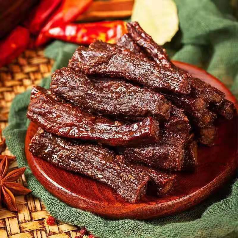 内蒙古木真风干牛肉干手撕独立小包装250克包邮休闲零食香辣原味