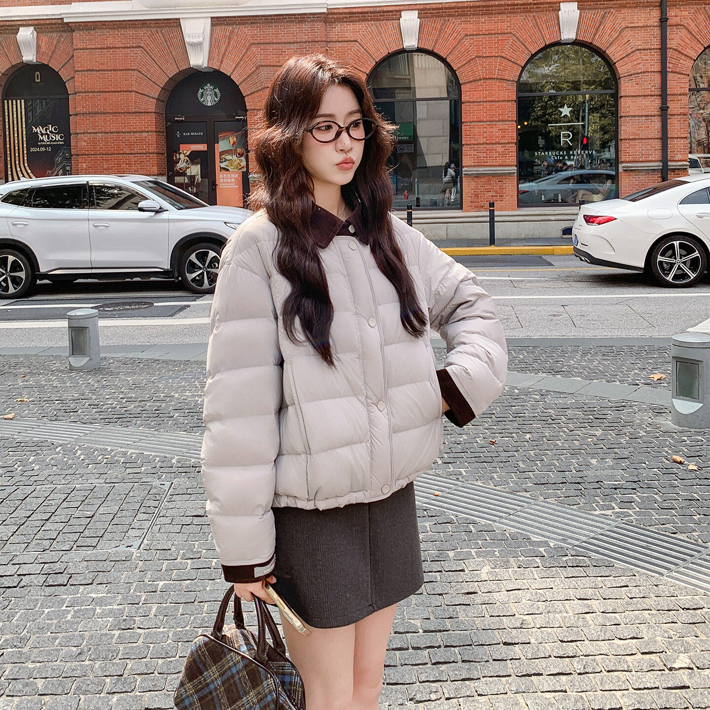 2026韩系不臃肿女款羽绒服
