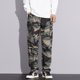 裤 宽松军旅耐磨休闲裤 迷彩长裤 男士 潮直筒 运动裤 春秋多口袋工装