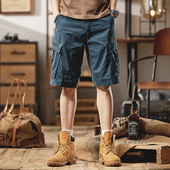 夏季 短裤 男士 美式 外穿潮牌休闲5分裤 潮流中裤 五分裤 薄款 休闲工装