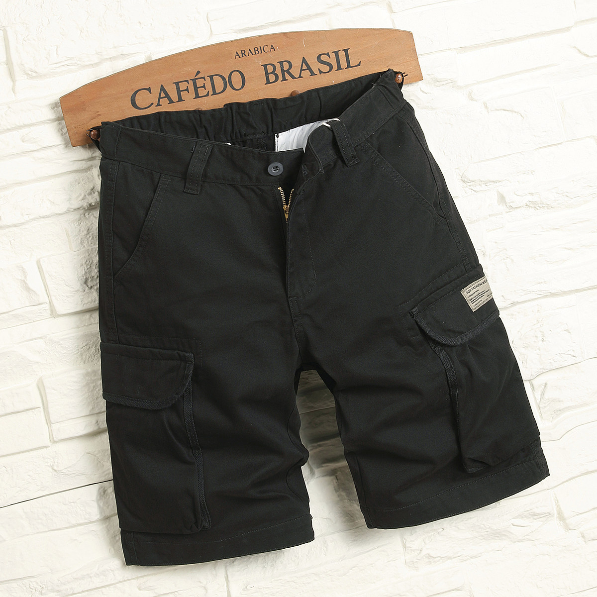 鑫冠鸟夏季宽松直筒休闲裤