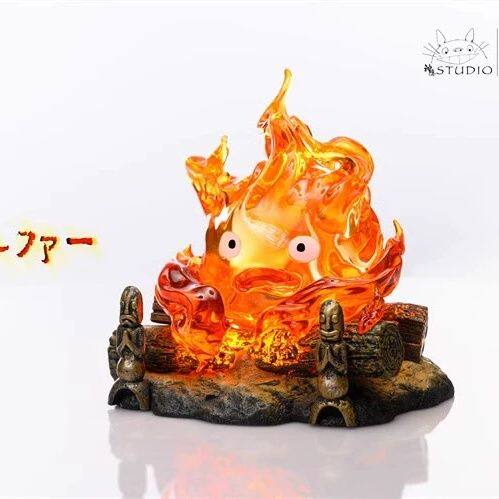 宫崎骏 神隐 卡西法 心脏的火手办/手办景品