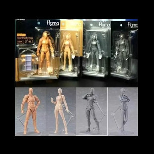 1.0手办figma2.0男女绘画素体关节可动画素描人体模型人偶