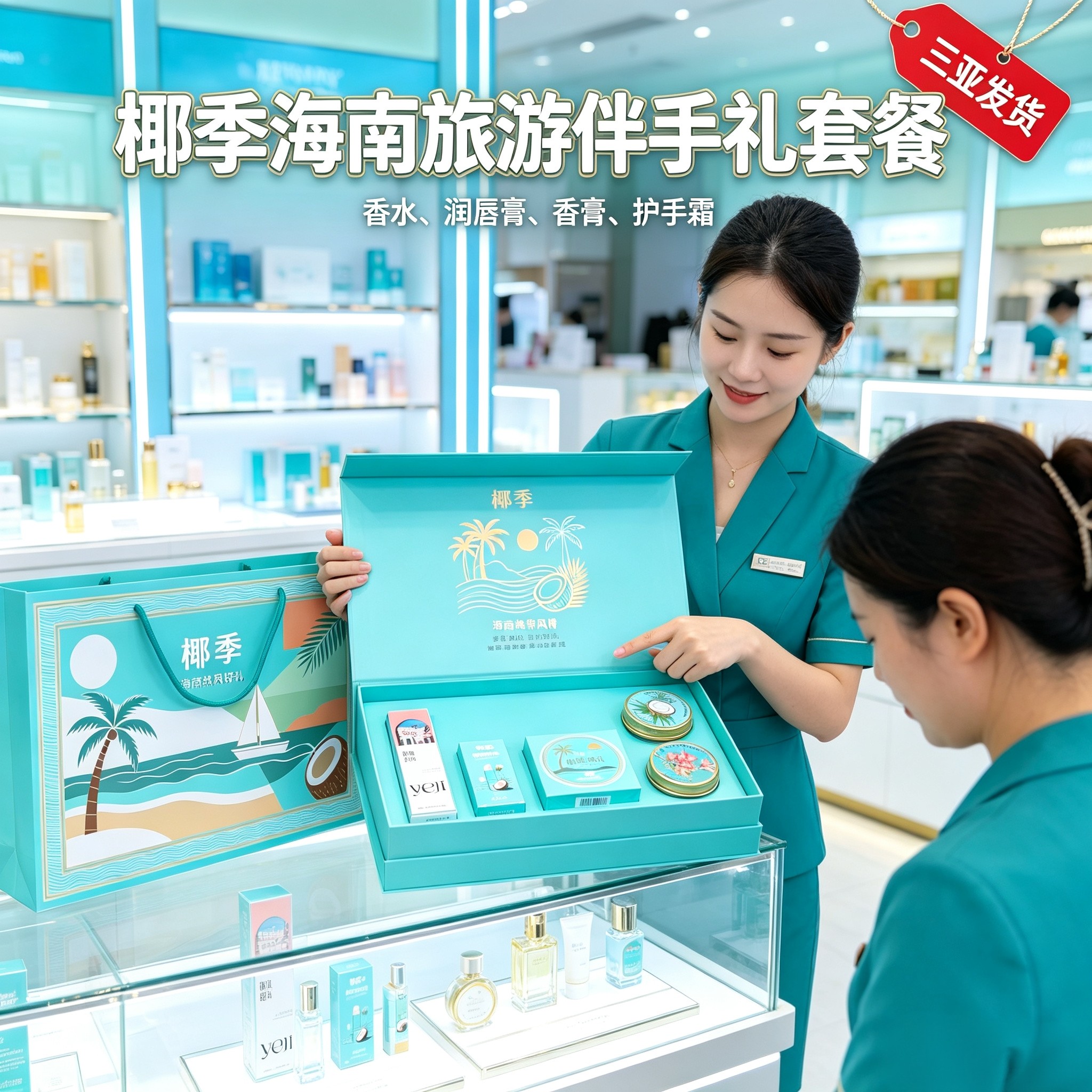 椰季护手霜滋润保湿防干裂伴手礼