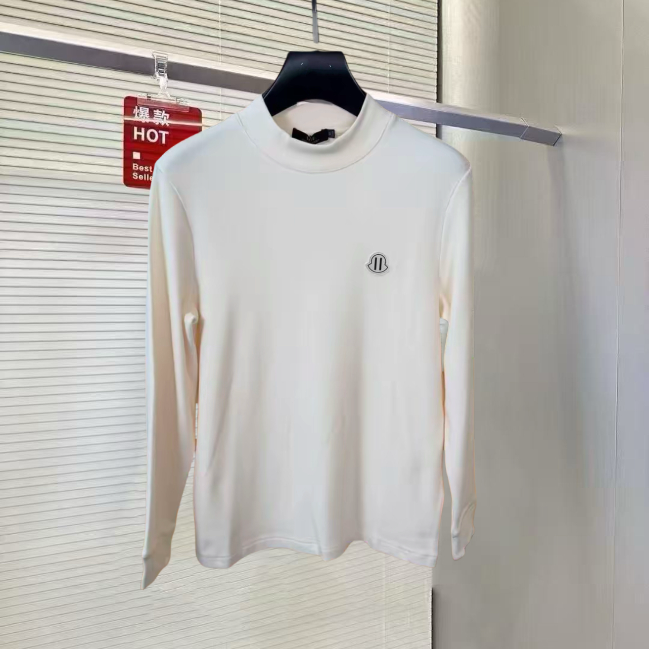 2025冬季新品山羊绒长袖T恤打底衫男欧货高端修身时尚休闲半高领