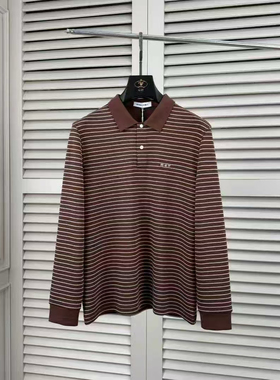 BUNERYNOBLE潮牌西裤翻领长袖卫衣T恤2026春季新品条纹修身休闲男