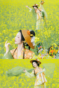 女中国风高端套装女款成人女装2026新款日常黄色汉服唐朝小唐风