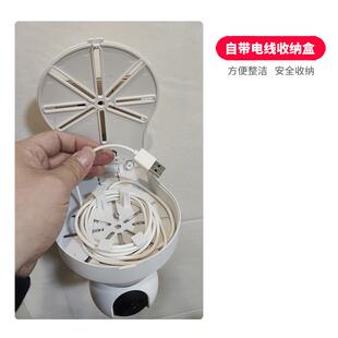 摄像头支架插座86面板免打孔置物架通用智能监控萤石云小迷华为挂