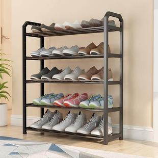 全铝合金鞋柜收纳家用门口入门室外过道电梯口单排多层窄小型鞋架