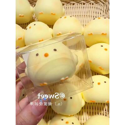 新品小萌鸡慢回弹捏捏乐解压发泄玩具squishy减压