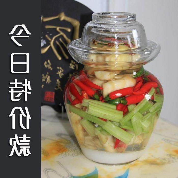 四川泡菜坛子腌菜缸玻璃家用透明加厚密封罐淹泡菜的罐子厨,餐饮具,瓶/罐,淘宝优惠券,粉丝福利购,淘宝优惠卷