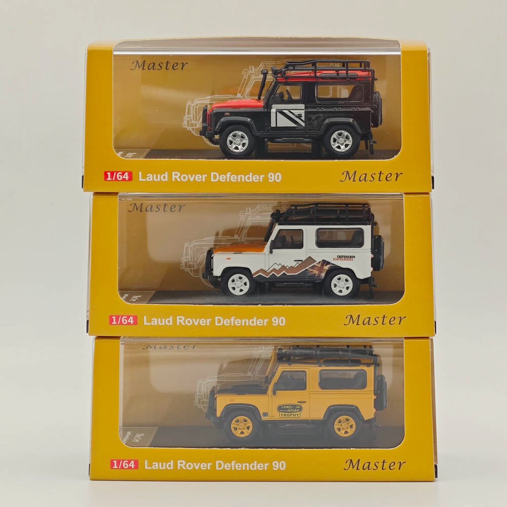 Master 1:64 路虎卫火车/摩托/汽车模型