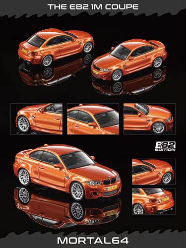 164宝马E821MCoupe合金车模