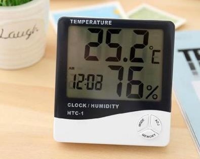 Room LCD Electronic Temperature Humidity Digital Clo温湿度计