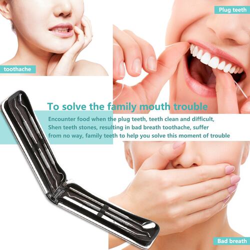 New Dental Hygiene Kit 6 Pcs Dental tools Essential Calculus