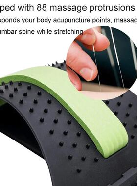 Back Massager Stretcher Lumbar Support Spine Pain Relief