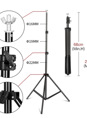 Background Stand Support System Photography Backdrop Holder