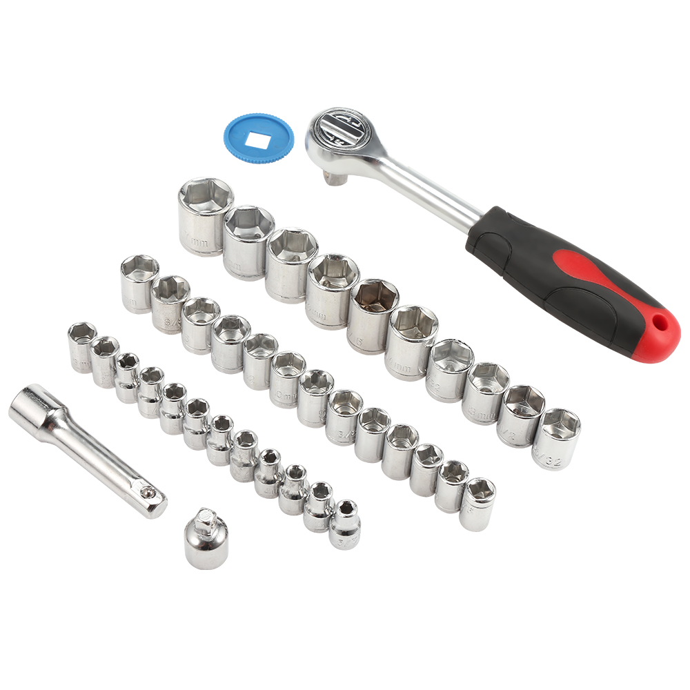 2024 New 40PCS Repair Maintenance Tools Socket Wrench 乐器/吉他/钢琴/配件 其它乐器配件 原图主图