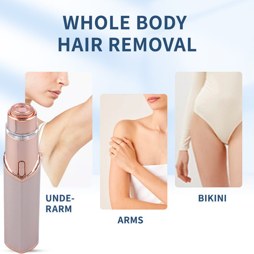 New popular women's electric shaver, lipstick, USB charging