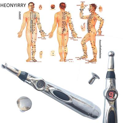 New Electronic Acupuncture Pen Electric Meridians Laser