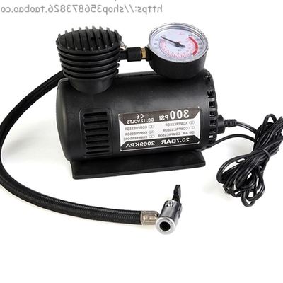 New Mini 300PSI 12V Car Air Compressor Tire Inflator Pump
