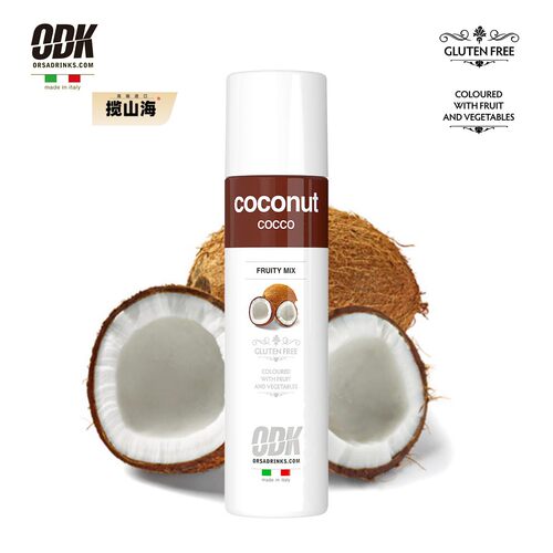 ODK椰子果酱750ml/1kg 意大利进口口味自然专业调饮浓浆汁