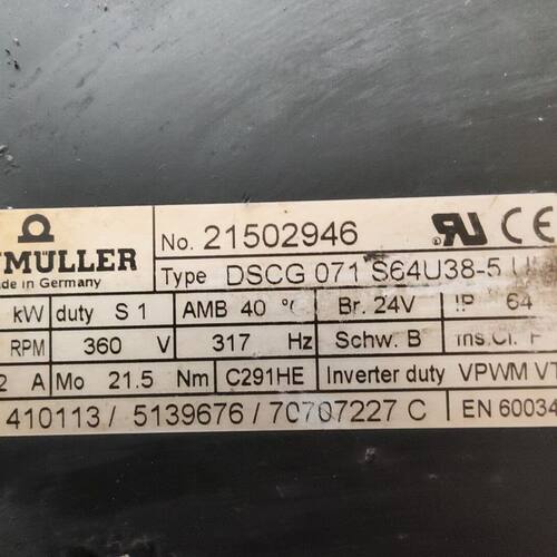 DSCG 071 S64U38-5 UL   4.9KW