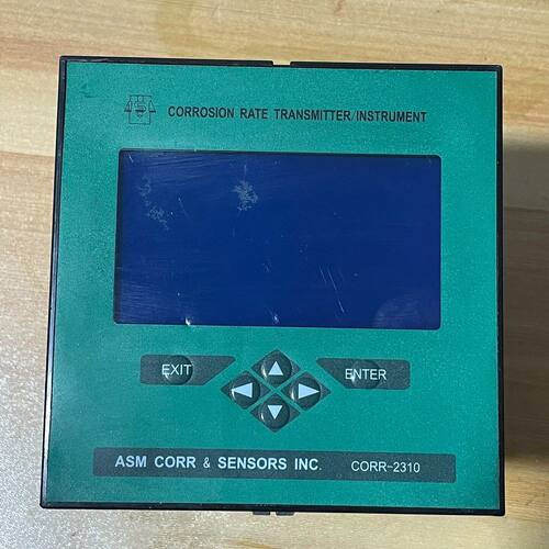 ASM腐蚀速率变送器 CORR-2310 拆机包好 显示屏有
