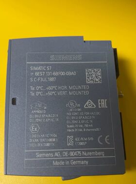 6ES7131-6BF00-0BA0 6ES7 131-6B