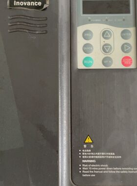 汇川变频器MD380T3.7GB 3.7KW实物拍摄 功能不