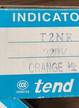 天得指示灯T2NR/220V橙色库存积压处理19个