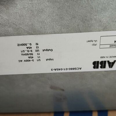 ACs880-01-045A-3 拆机物品 成色如图功能包好