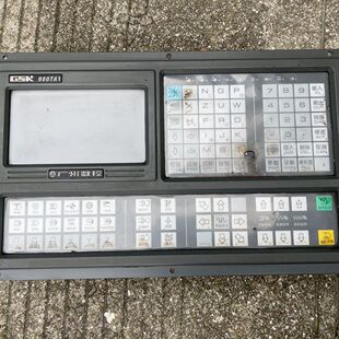 广数980TA1系统。剪线拆机。实物如图 功能包好 在位使用