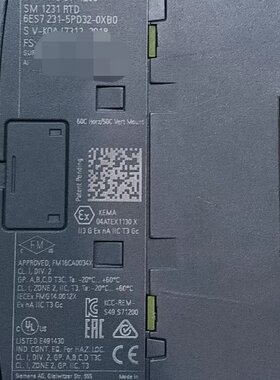 6ES7 231-5PD32-0XB0。支持24VDC