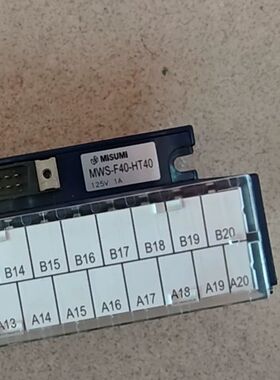 米思米接线端子台 MWS-F40-HT40 几乎 125