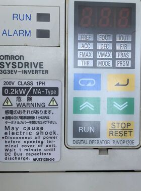 拆机变频器3G3EV-AB002MA-CUES1