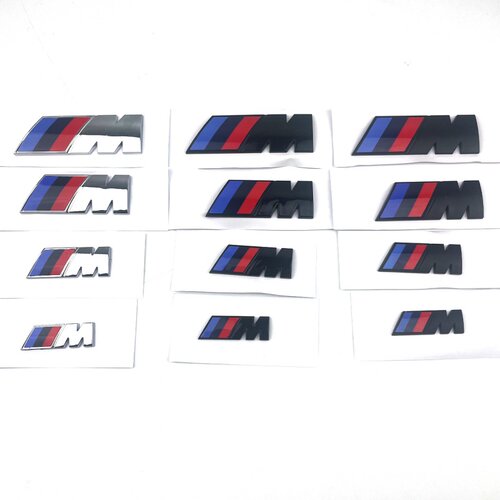 宝马叶子板侧标M尾标改装