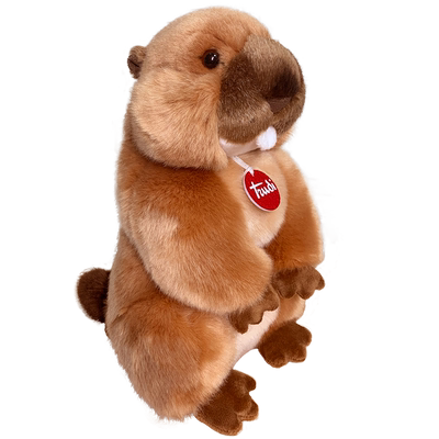 trudi意大利土拨鼠毛绒玩具公仔