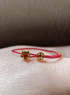 半宝阁 手工编织已拍客户蜡绳加工线磨损换线手链戒指脚绳加工费