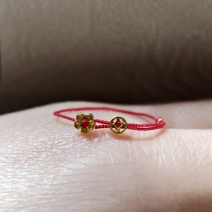 半宝阁 手工编织已拍客户蜡绳加工线磨损换线手链戒指脚绳加工费