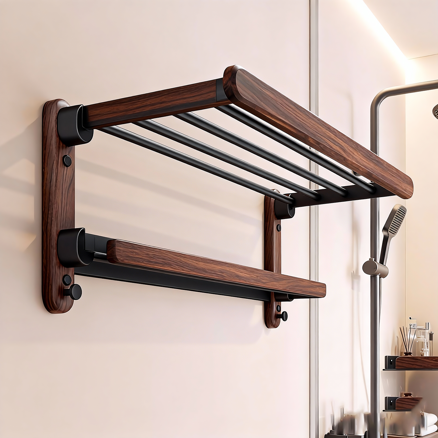 卫生间置物架免打孔收纳架