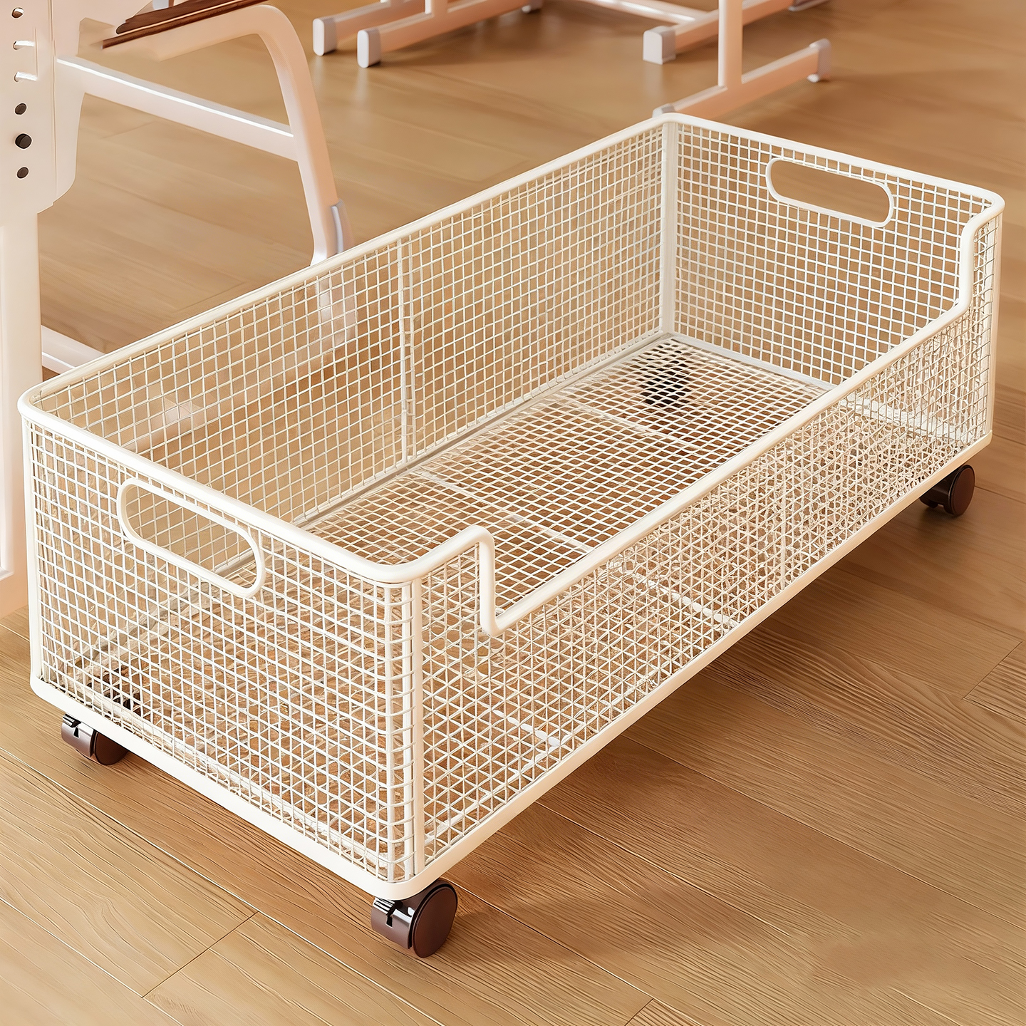 可移动书本收纳架书包课本置物架