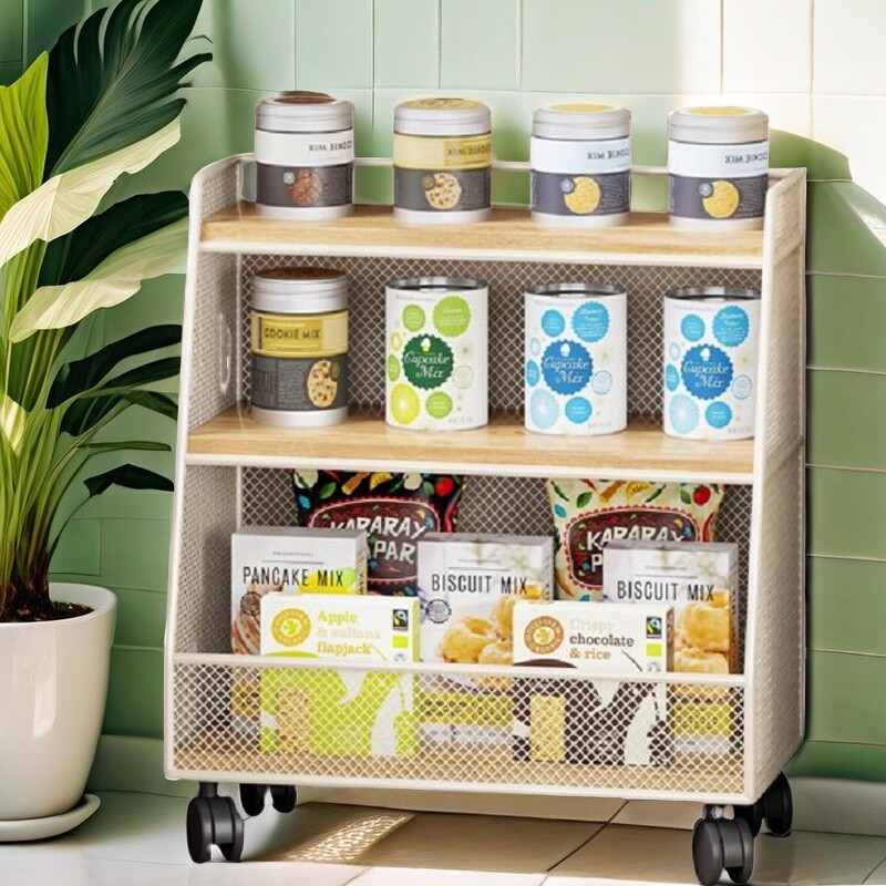 厨房用具收纳架多功能锅具碗碟分层架多层蔬果置物架杂物储物架子