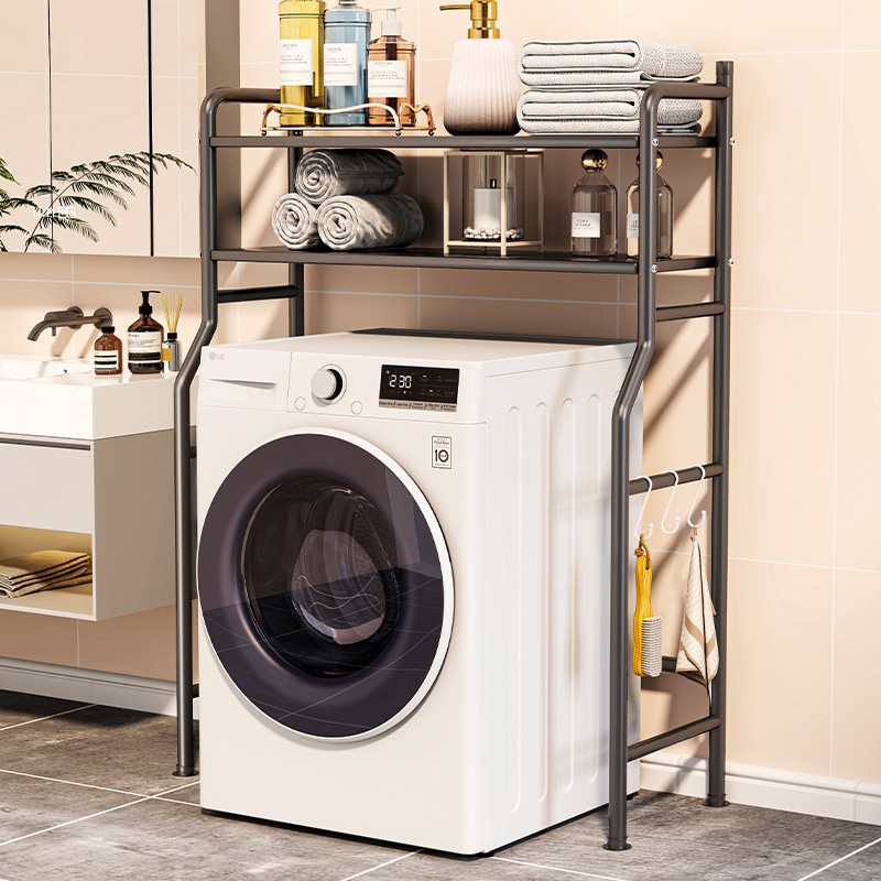 洗衣机置物架厕所马桶储滚